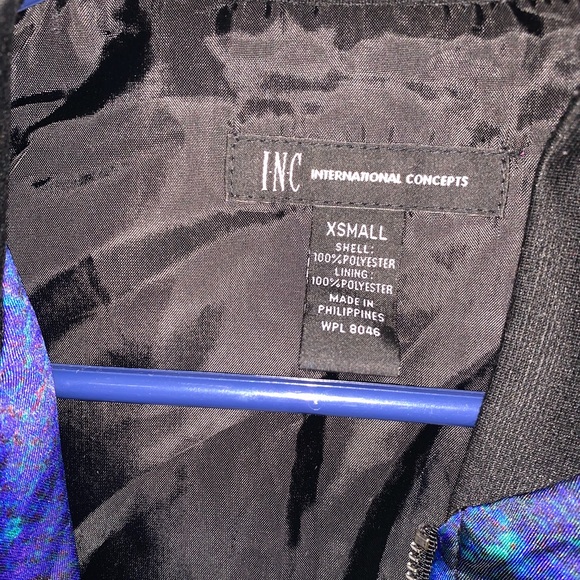 INC Mermaid Print Lightweight Jacket 🧜‍♀️ - Picture 4 of 7